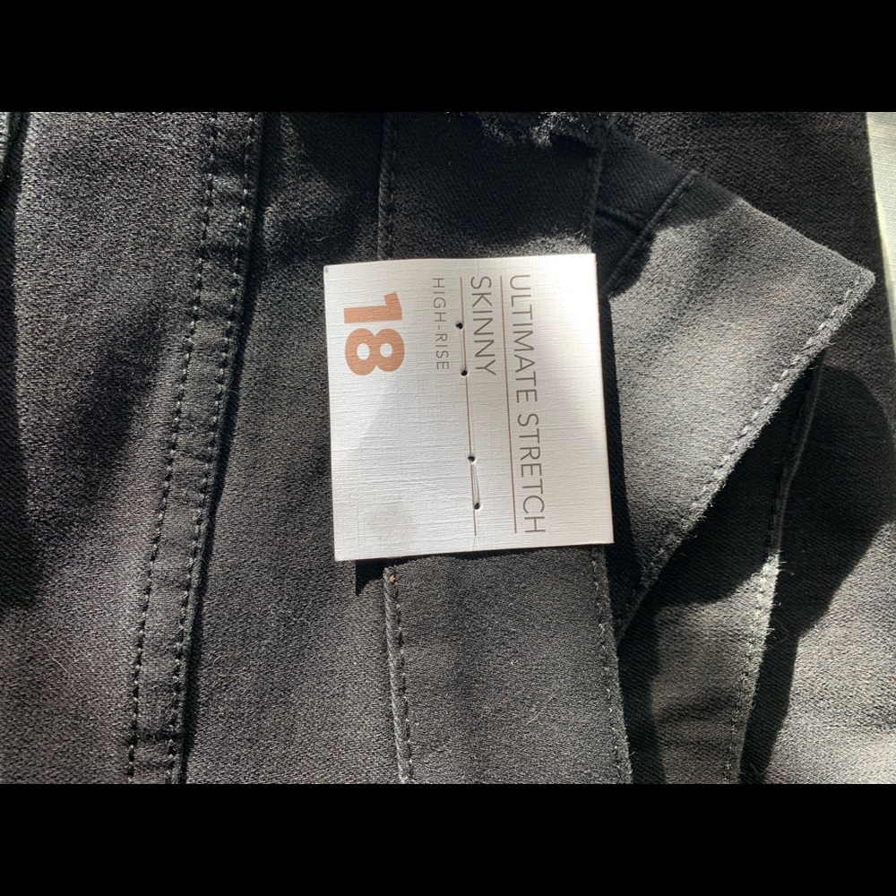 Black jeans size size 18w